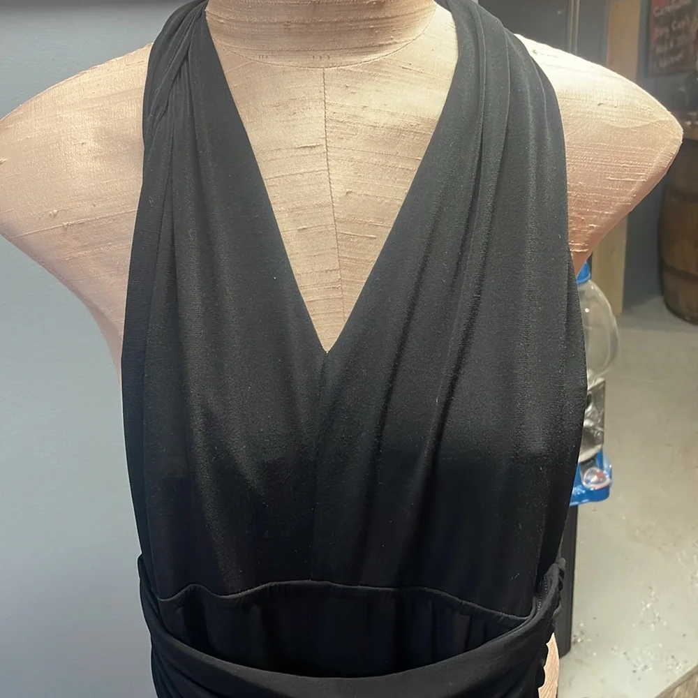 Sexy black paint jumper, open back - Picture 2 of 3